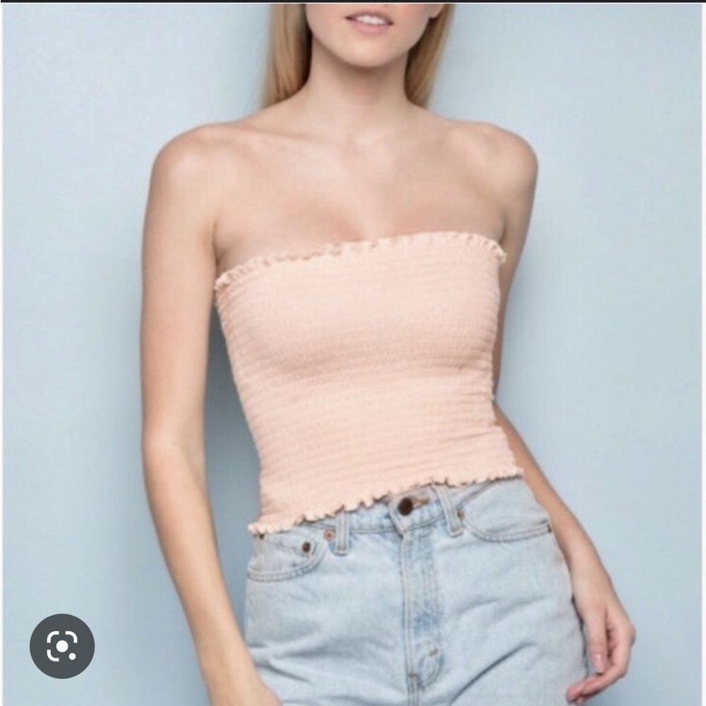 Brandy Melville pink tube top